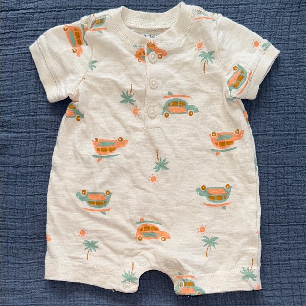 3 Newborn One Piece Sets NWOT - Picture 2 of 4